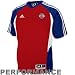 Detroit Piston T Shirt : adidas Detroit Piston Red On Court Shooting Performance T Shirt