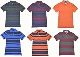 Tommy Hilfiger Men Striped Custom Fit Polo T-shirt