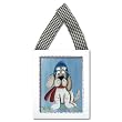Doodlefish 8"x10" Pilot Dog Framed Art