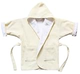 Organic Toddler Cover-Up in Natural Soft White
