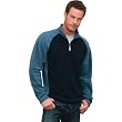 Colorado Trading Lightweight Color blocked Micro fleece 1/4 Zip Pullover Colorado Trading Lightweight Color blocked Micro fleece 1/4 Zip Pullover