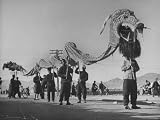 People Carrying Large Dragon in Spring Festival Parade Photographic Poster Print by George Lacks, 24×32