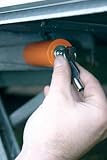 Review FullStop Security  / FullStop Security Caravan Torpedo Corner Steady Leg Lock - locks steadies in down position