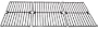 Music City Metals 67233 Gloss Cast Iron Cooking Grid Set Replacement for Select Brinkmann Gas Grill Models