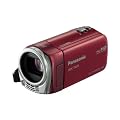 Panasonic デジタルハイビジョンビデオカメラ TM25 内蔵メモリー8GB レッド HDC-TM25-R