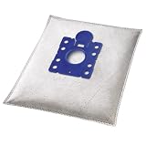 5 MicroMultiVlies Staubsauger Ersatzbeutel 110007 XA 01, Standardgr&ouml;&szlig;e f&uuml;r alle Sauger mit 98 x 110mm Anschlussflansch von AEG, Bomann, Daewoo, Electrolux, Philips, Samsung, Severin uvm.