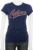 Auburn Tigers Women's Navy Tail Sweep Cube T-Shirt
