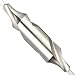 Magafor 125 Series High Speed Steel Combined Drill and Countersink, Uncoated (Bright) Finish, Radius Style, 118 Degrees