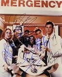 E.R. Autographed/Hand Signed 8x10 Photo by Noah Wylie, Linda Cardellini, George Clooney, Eriq La Sal