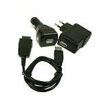 HTC Touch HD Netzteil & Kfz-Ladegeraet & USB HotSync-Charger Multifunktions Set