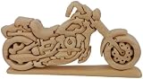 ImagiPLAY 20821 Rebel Bike NaturalDream 3D Wooden Puzzle image