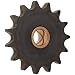 Martin Roller Chain Sprocket, Idler, Type C Hub, Single Strand, 60 Chain Size, 0.75" Pitch, 14 Teeth, 0.5" Bore Dia., 3.74" OD, 1.5" Hub Dia., 0.343" Width
