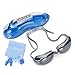 GAOGE Swimming Goggles ,Swim Goggles Clear No Leaking Anti Fog UV Protection Triathlon with Free Nose Clip, Ear Plugs Protection Case for Adult Men Women Youth Kids Child