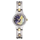 Disney WoMens Tinker Bell Two-Tone Jeweled Watch #MC1561D by Disney
