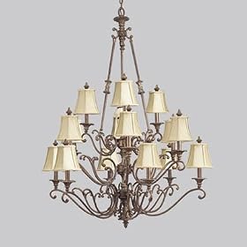 Progress Lighting Beaumont Ceiling Chandelier P4258-02C Golden Brandy Crackle by Progress Lighting