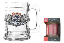 Denver Broncos Colonial Tankard Beverage Holder 15 oz - NFL Football Fan Shop Sports Team Merchandise