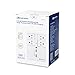 [UL Listed] Cable Matters 4-Rotating Outlet Wall Mount Surge Protector with 3.4A Dual USB Charging