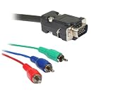 Produkt-Bild: 2m VGA an RGB YUV Kabel, 15-pol HD St an 3 x Cinch St, L&auml;nge 2,0m