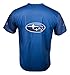Subaru Impresa Blue STI WRX Cool Car Logo T-shirt