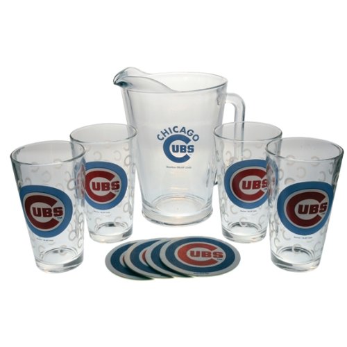 Chicago Cubs - Logo Pitcher Set