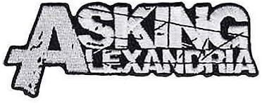 ASKING ALEXANDRIA Logo Iron On Sew On Embroidered Patch