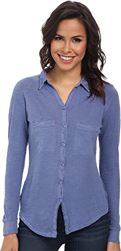 Alternative Women's Slub Everyday Button Up