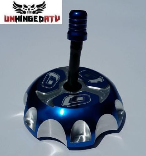 Yamaha Raptor 700 Goldspeed Billet Gas Cap BLUE Unhinged ATV