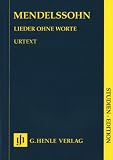 Lieder ohne Worte op.109, Klavier, Studien-Edition