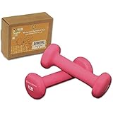 Da Vinci Pair of Neoprene Dumbbells with Non-Slip Grip, Choose Your Dumbbell Weight