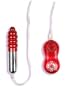 Doc Johnson Monique's Light-up Grand Beehive Bullet, Red