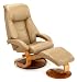 Sand Leather Reclining Chair - Mac Motion - V58-LO3-24-103