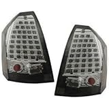 Chrysler 300 2005 2006 2007 Tail Lamps, LED Platinum Smoke (Running Brake Turn: All... by IPCW
