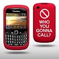 BLACKBERRY CURVE 8520 / 9300 "WHO YOU GONNA CALL?" SILIKON SKIN CASE SCHUTZH�LLE