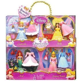 Disney Favorite Moments Princess 4-Pack Gift Set by Mattel