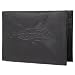 Boston Traveler Mens Genuine Leather Trout Embossed Bifold Wallet