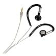 DURAGADGET 3.5mm Gold plated, OFC (Oxygen free copper) cable Stereo clip on Stereo Headphones for Apple MacBook Pro Core 2 Duo 4GB 320GB