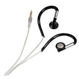 DURAGADGET 3.5mm Gold plated, OFC (Oxygen free copper) cable Stereo clip on Stereo Headphones for Asus N61J 16 and Asus X5DIJ 15.6