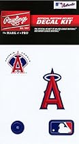 Rawlings Sporting Goods MLBDC Decal Kit, Los Angeles Angels
