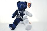 DALLAS COWBOYS OFFICIAL NFL LARGE LOGO 8IN SPECIAL FABRIC FOOTBALL PLUSH TEDDY BEAR
