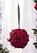 Floral Poinsettia Kissing Ball Christmas Decoration By Collections Etc
