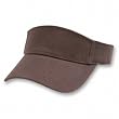 Blank Brown Adjustable Visor