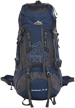 JSWQ BP200 Outdoor Professional High Capacity Riding Mountaineering Unisex Waterproof Travel Backpack 80L