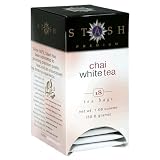Stash Premium Tea, White Chai, Tea Bags, 18-Count Boxes (Pack of 6)