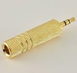 3.5mm M to 1/4 F Adapter