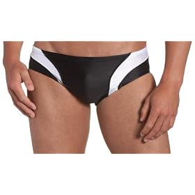 Speedo Men's Race Xtra Life Lycra Axcel Splice Brief Swimsuit