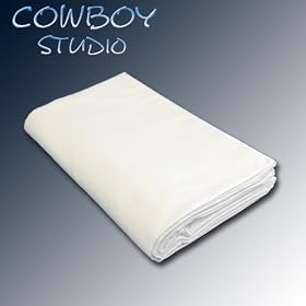 Cowboystudio Photography White Muslin 6 x 9 ft Backdrop by CowboyStudio