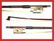 4/4 YouBow Pernambuco Octagonal Viola Bow - Figured Buffalo Horn Frog