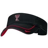 Nike Texas Tech Red Raiders Black Swoosh Visor