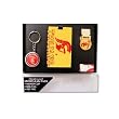 USC Trojans Spinning Keychain,Luggage ID Tag and a Brass Money Clip