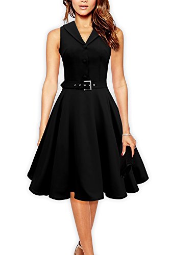 Black Butterfly 'Luna' Retro Clarity 50's Dress